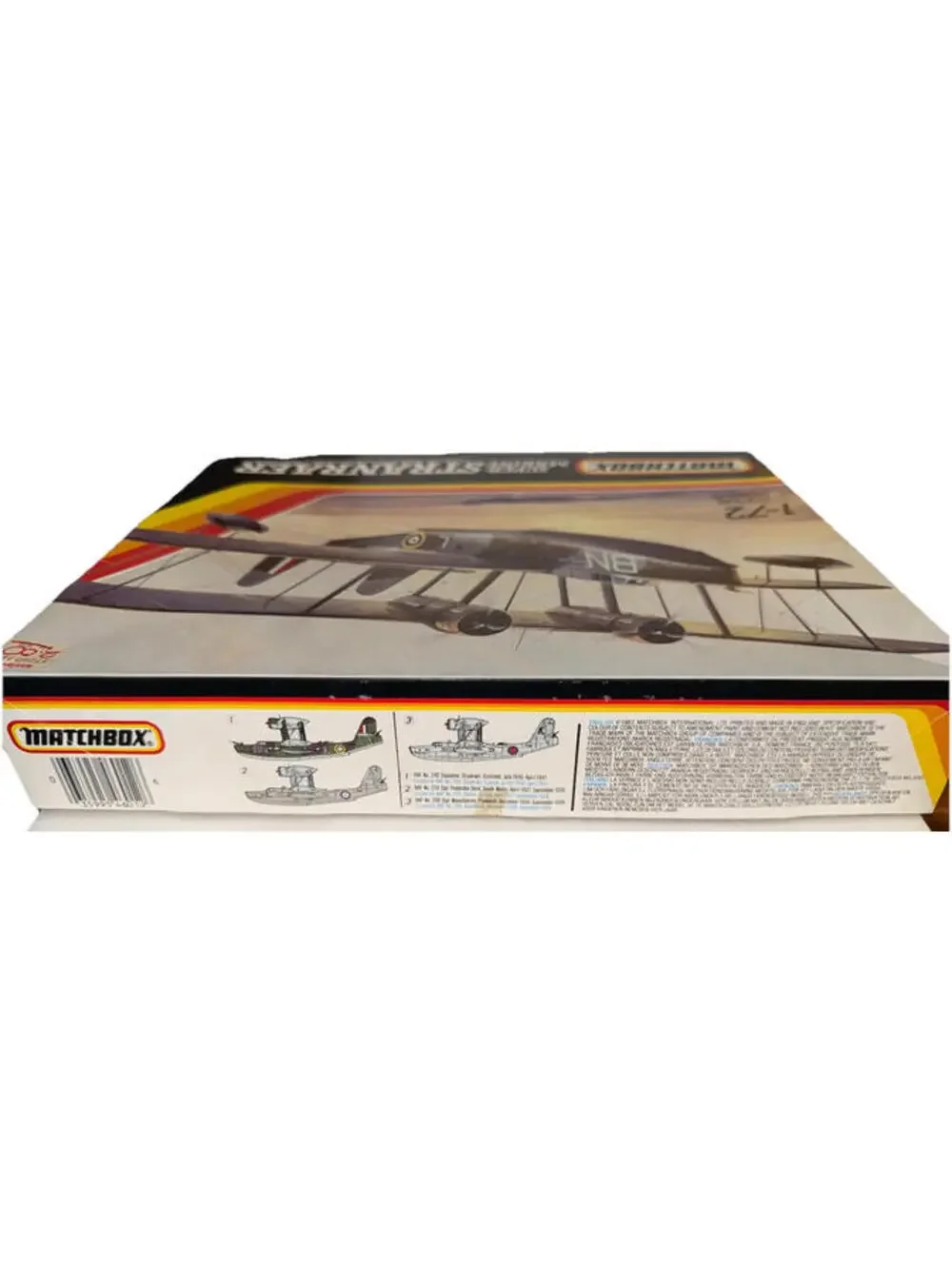 Matchbox Super-Marine Stranraer British Biplane Seaplane - Opened Box 1/72